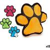 NC Animal Print Dog Toy 7 X 22 X 22 Cm (12 Units)