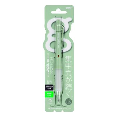 Механический карандаш Mitsubishi Pencil Alpha Gel Switch 0.5 Opal Green M51009GG1P.52