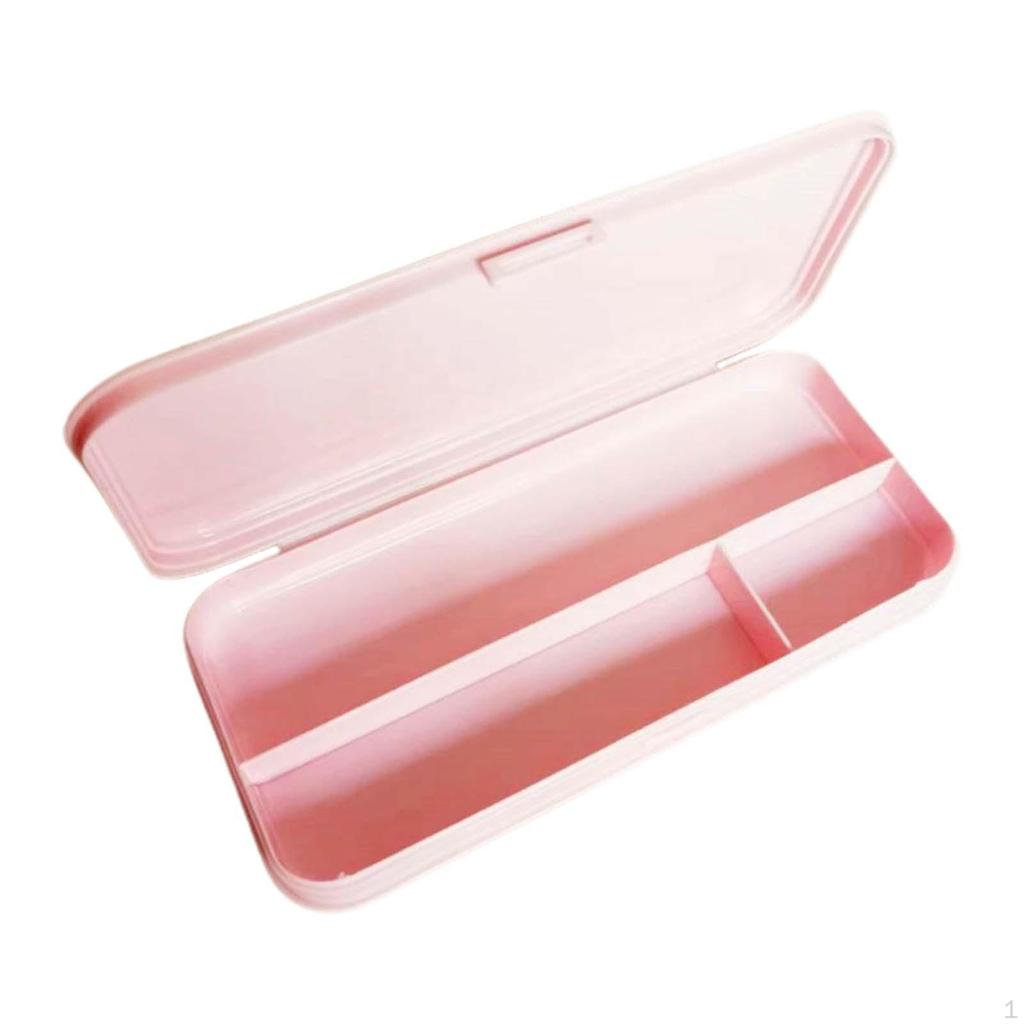 Пенал большой емкости, штабелируемый для детей, легкие канцелярские принадлежности, переносной для карандашей