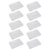 10pcs Tissue Culture Plate 96 Well Clear Polystyrene Cell Growth Culture Plate with Plastic Lid for Laboratory