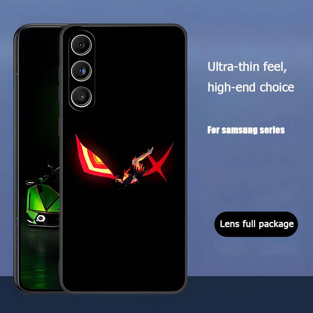 K-Kill La Kill Для Samsung Galaxy S23 S24 S25 Ultra S22 Plus S21 Черный Мягкий Чехол Водонепроницаемый Мягкий Чехол