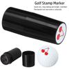 Multicolors Golfer Gift Plastic Golf Stamp Marker Golf Accessories Golf Ball Stamper Mark Seal
