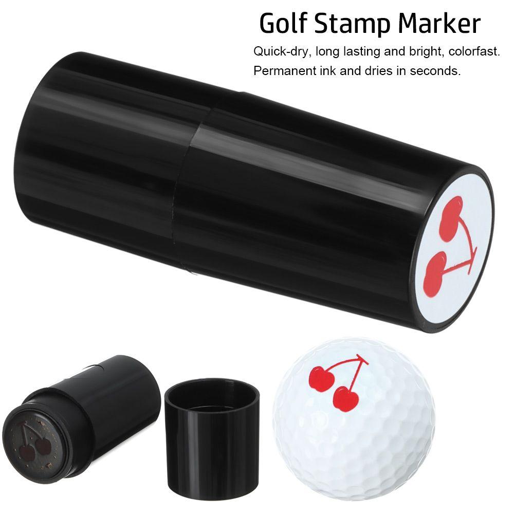 Multicolors Golfer Gift Quick-dry Golf Accessories Golf Ball Stamper Golf Stamp Marker Mark Seal