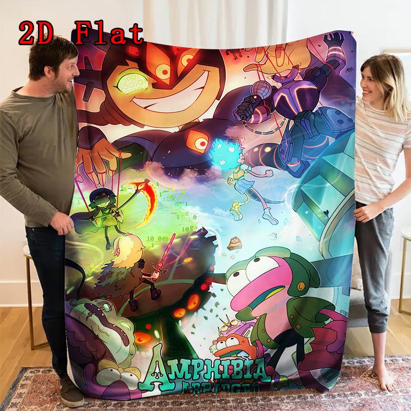 The Adventures of Little Ann 2D Flat Pattern Flannel Blanket High quality All Seasons Warmth and Comfort Perfect for Christmas Gifts.SMT0917214