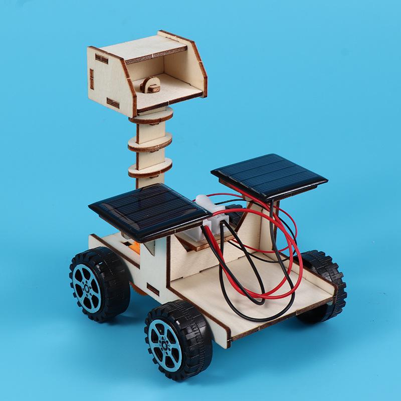 Лунно-солнечный ровер - Образовательная STEM-игрушка для детей - Ручная сборка DIY-модель научного эксперимента