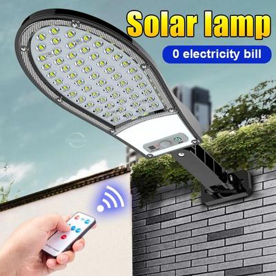 5800 люмен солнечный светодиодный светильник уличный мощный садовый настенный солнечный светильник датчик движения солнечные фонари IP66 водонепроницаемый уличный фонарь
