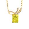 925 Sterling Silver / S925 Bird Pendant Necklace for Women 18K Gold Plated Luxury Amethyst Animal Jewelry Gift