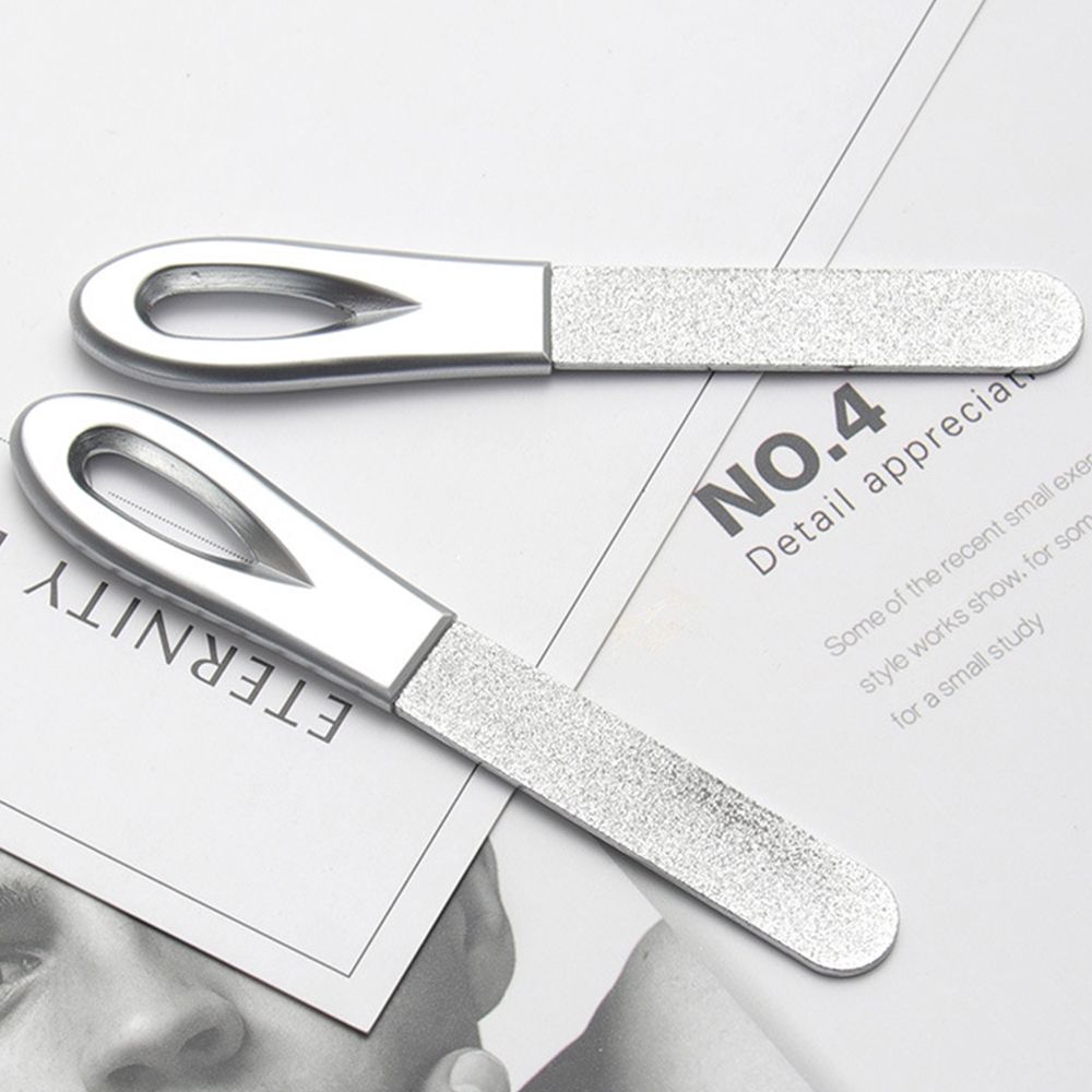 Полировочный брусок буфер полировка маникюр педикюр скраб нержавеющая сталь пилка для ногтей инструменты для нейл-арта