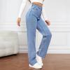 Women's Casual Jeans Comfortable Long Pants 3 COLORS Jeans Women Classical Trousers Plus Size 5XL