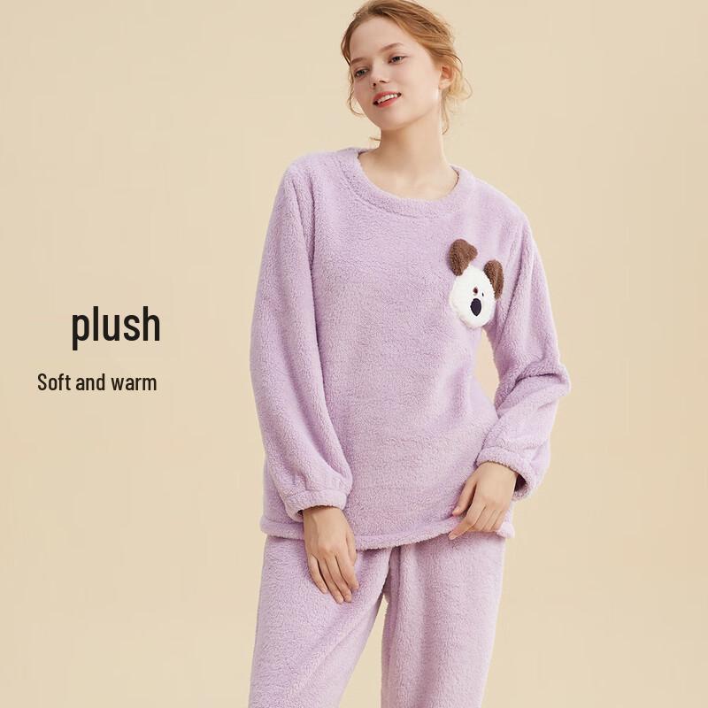 Женский теплый пижамный комплект из кораллового флиса Urban Beauty