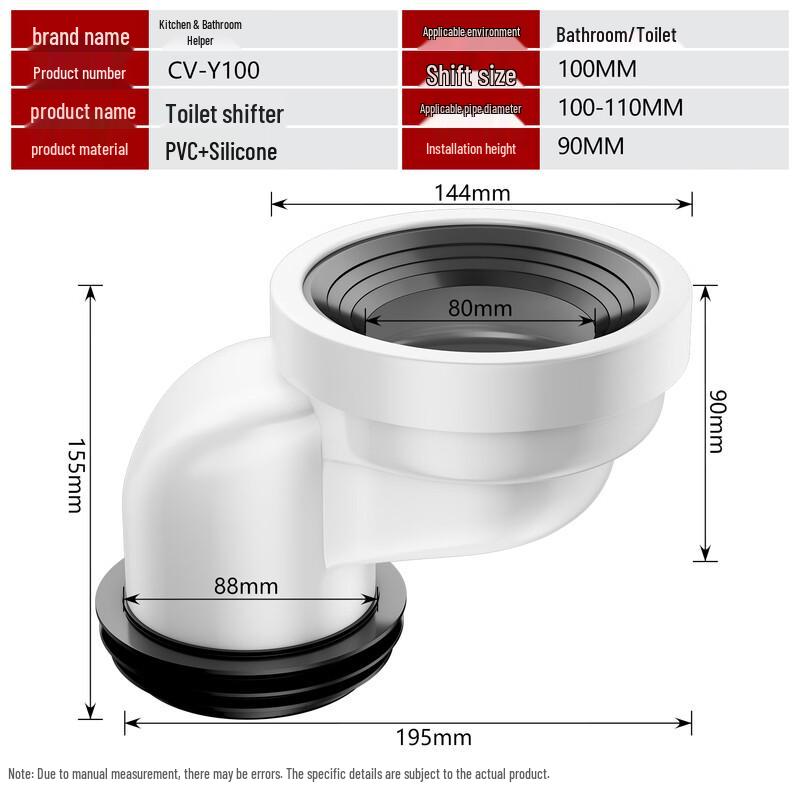 Toilet Offset Connectors & Sealing Flanges