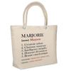 Sac de plage - PLANETEE - Marjorie Définition - Coton imprimé - Grande contenance - Anses solides