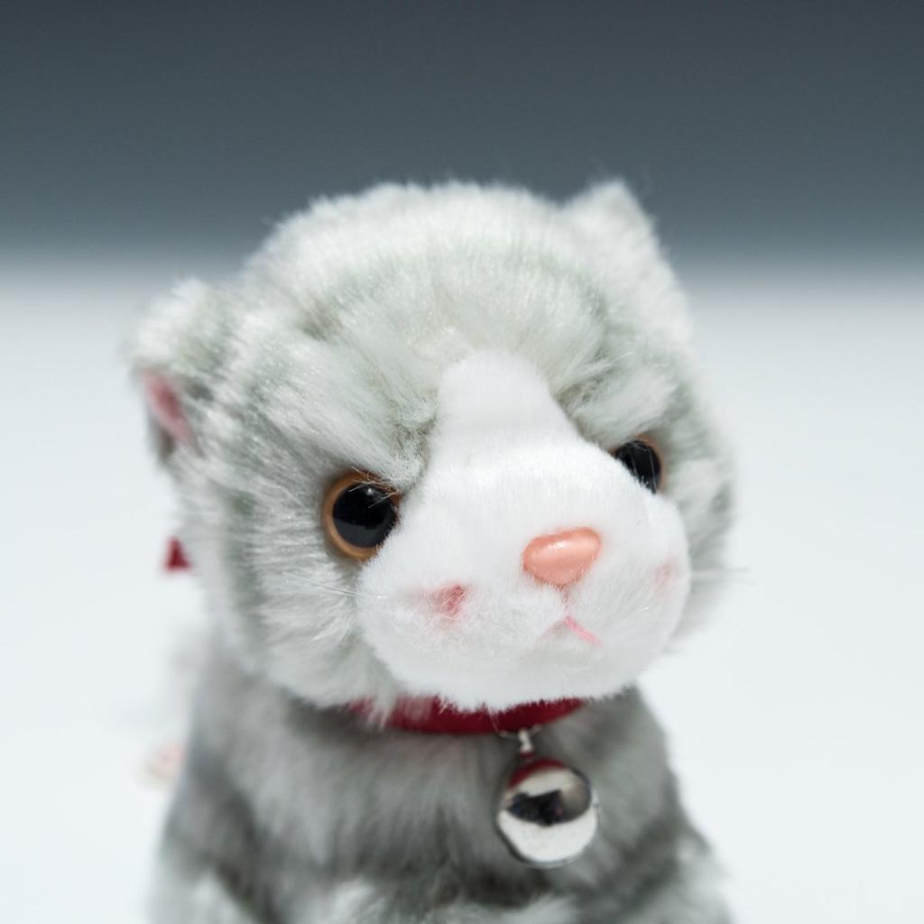 Бамбуковый росток конфета Шерри Серая кошка Плюшевая игрушка 48213