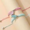 Новое поступление Магнитный браслет-бабочка для подруг Красивый регулируемый плетеный ручной ремешок Браслет дружбы для пары Подарок на день рождения