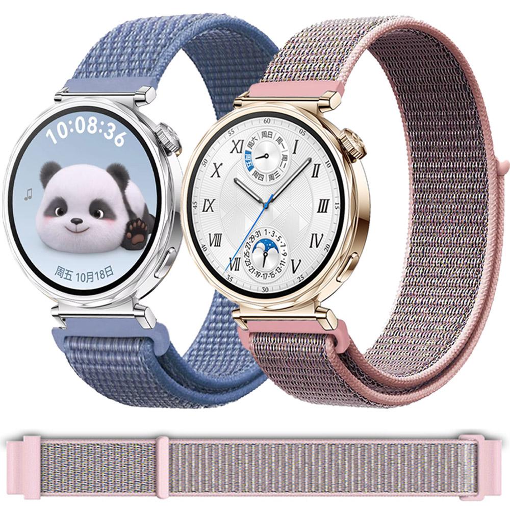 18-мм нейлоновый ремешок для Huawei Watch GT5 Pro 42 мм Дышащий браслет для Huawei Watch GT5/GT4 41 мм Спортивный браслет Аксессуары