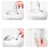 Jingdong Jingzao Professional Pull-Type Water Flosser, Portable Blue, 4 Nozzles Storage Box, Dental Irrigator, Water Flosser, Tooth Cleaner