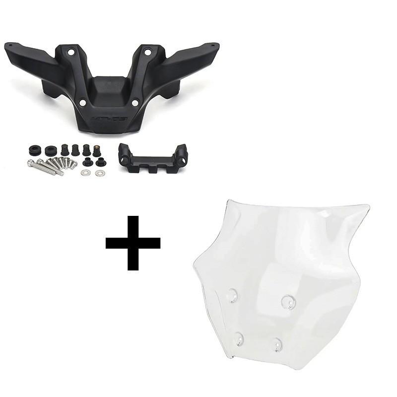 Motorcycle Windshield Deflector Motorcycle Windshield Windshield Fairing Front Windshield Bracket for Yamaha MT-09 SP 2024