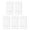 Game Display Case Container With Clear Shell Suitable For Vintage Game Preservation Safe Storage And Easy Transport 5pcs