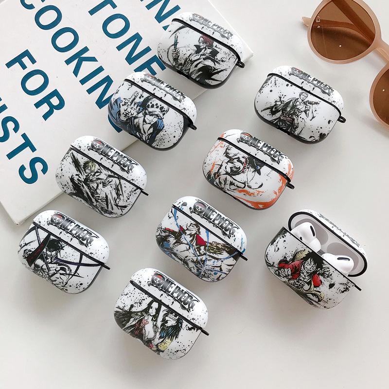Ink painting ONE PIECE AirPods pro Apple 1/1 generation Bluetooth headset cover soft protective cover personality tide applicable