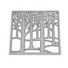 Square Frame Forest Metal Silvery Stencil Embossing Cutting Dies For Diy Scrapbooking Paper Album Cards Making