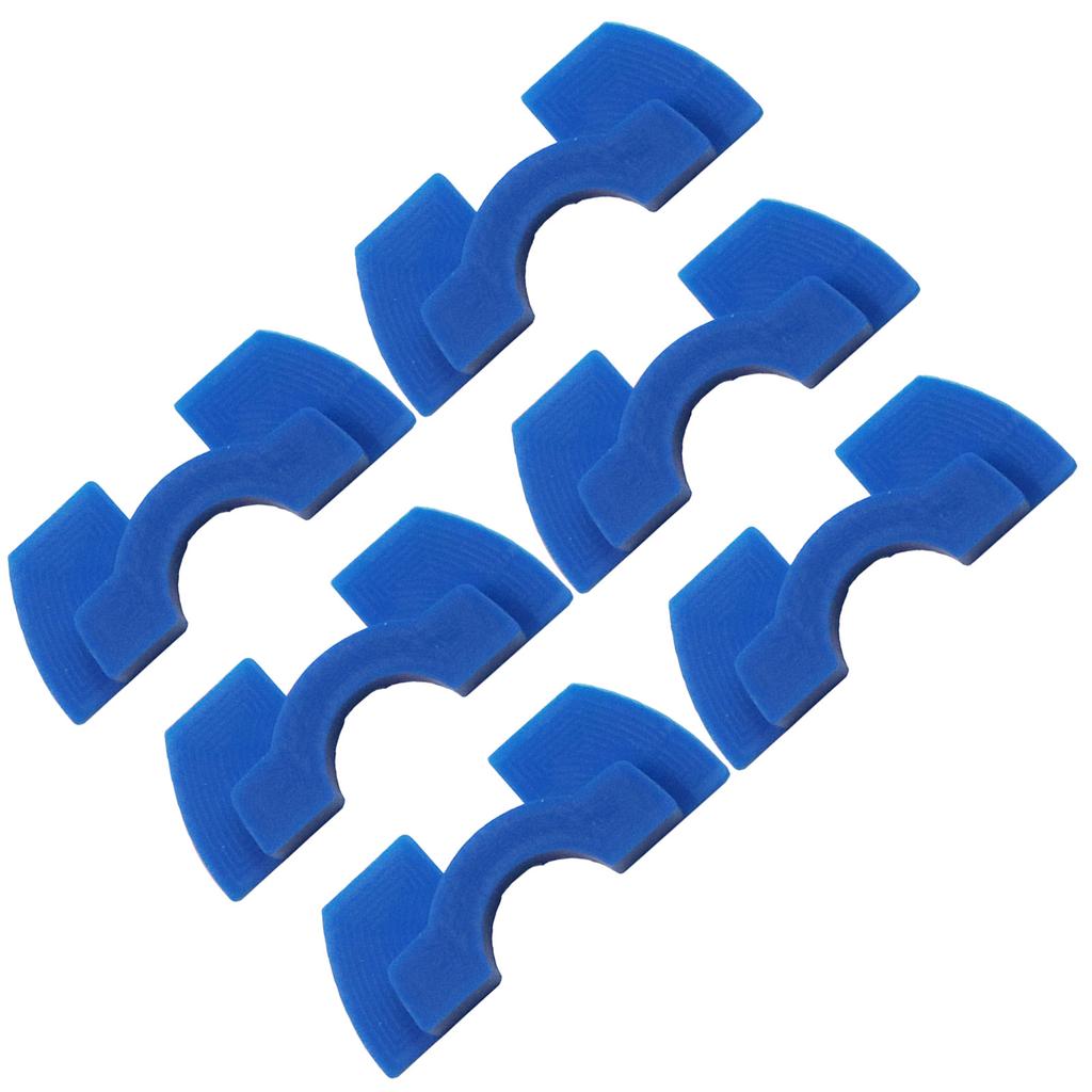 6 шт. резиновые демпфирующие подушки распорка демпфер вибрации электрический скутер амортизаторы тряски передняя вилка демпфирующая резиновая накладка