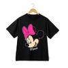 Pink Bow Minnie Custom Graphic T-Shirt – Black Tee for Disney Fans Unisex