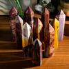 Hot Selling Meditation Energy Stone Mookaite Jasper Tower Natural Crystal Points Wind Chime Feng Shui