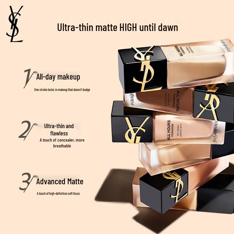 YSL All Hours Luminous Matte Foundation