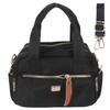 Handbag Hand Bag Long Strap Pretty Design Nylon Single Shoulder Purse for Beach Party Travel Black