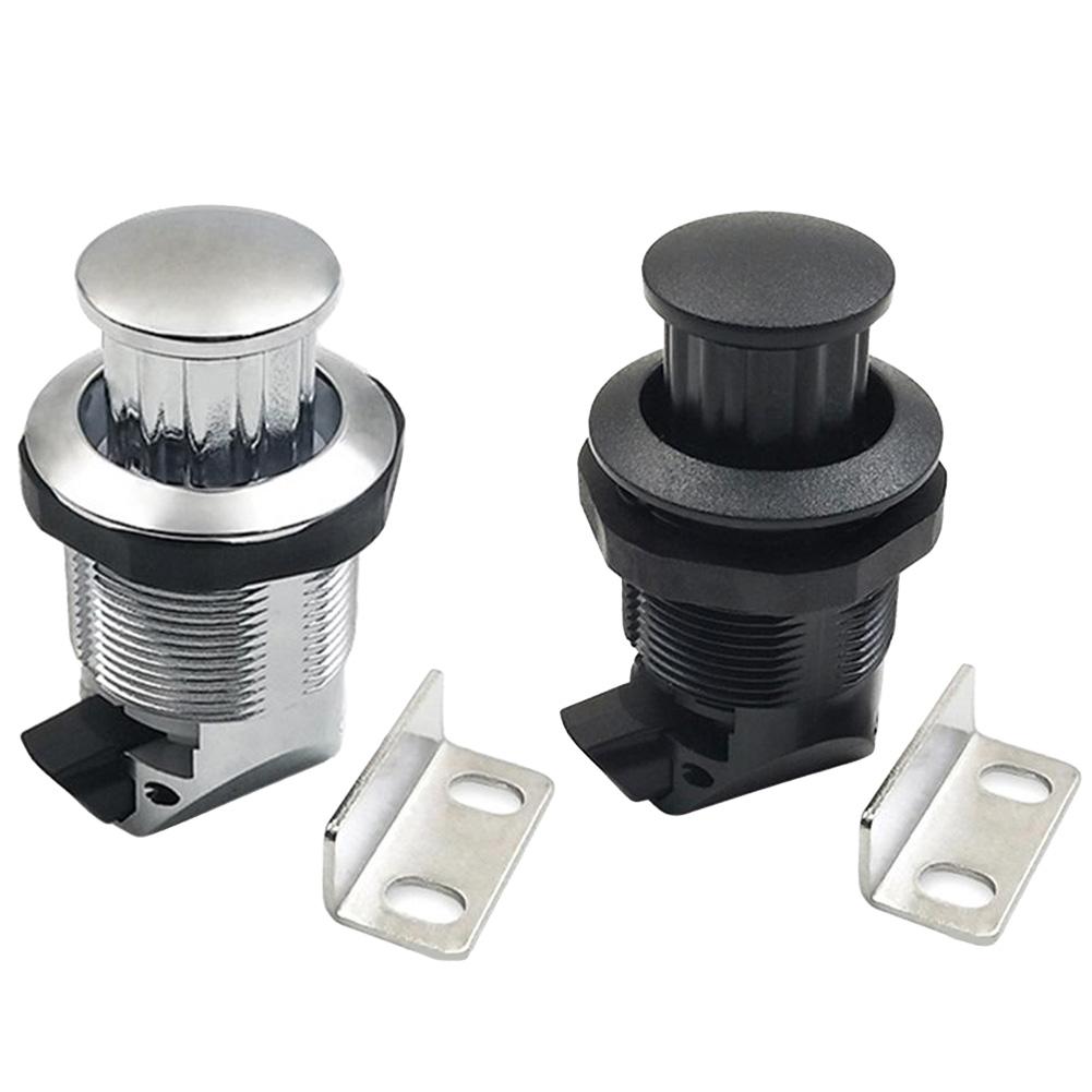 Black Embedded RV Lock Cupboard Chassis Lock Simple Installation Versatile Application Innovative Locking System