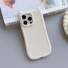 Модный однотонный чехол с кошачьими ушками для IPhone15 13 12 11 14 Pro Max Plus, мягкий силиконовый чехол из ТПУ с защитой от падения, задняя крышка