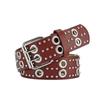 Dress For Women Personality Jeans Hip Hop PU Leather Belt Rivet Waistband Waist Strap Waist Belt
