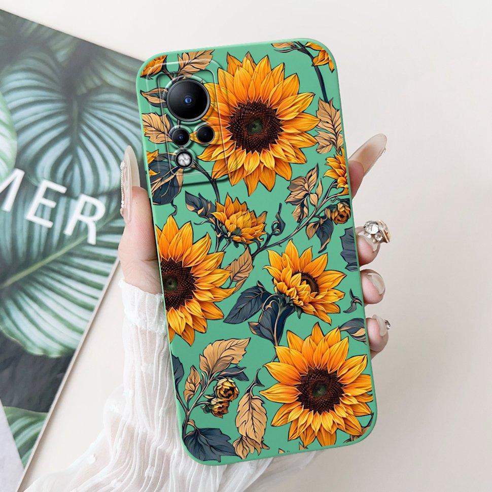 Чехол для Infinix Note 11 Милый Мультяшный Животный Ударопрочный Задний Чехол Для Infinix Note 11 Note11 Fundas X663 X663B Оболочка Телефона