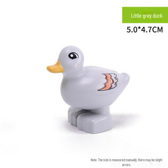 Аксессуары для животных из крупных частиц: Совместимые конструкторы Lego для детей от 3 лет и старше — детали для моделирования прерий, океана и джунглей