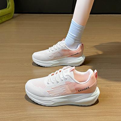 Новые папины кроссовки женские весенние студенческие спортивные кроссовки для бега повседневная обувь на высокой толстой подошве