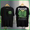 Phish Весенний тур 2025 Даты тура Цветочное искусство Мерч Двусторонний унисекс футболка M655 Унисекс футболка