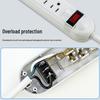 UL Certified 15A 110V Power Strip with US Plug and Overload Protection for Cross-border Use