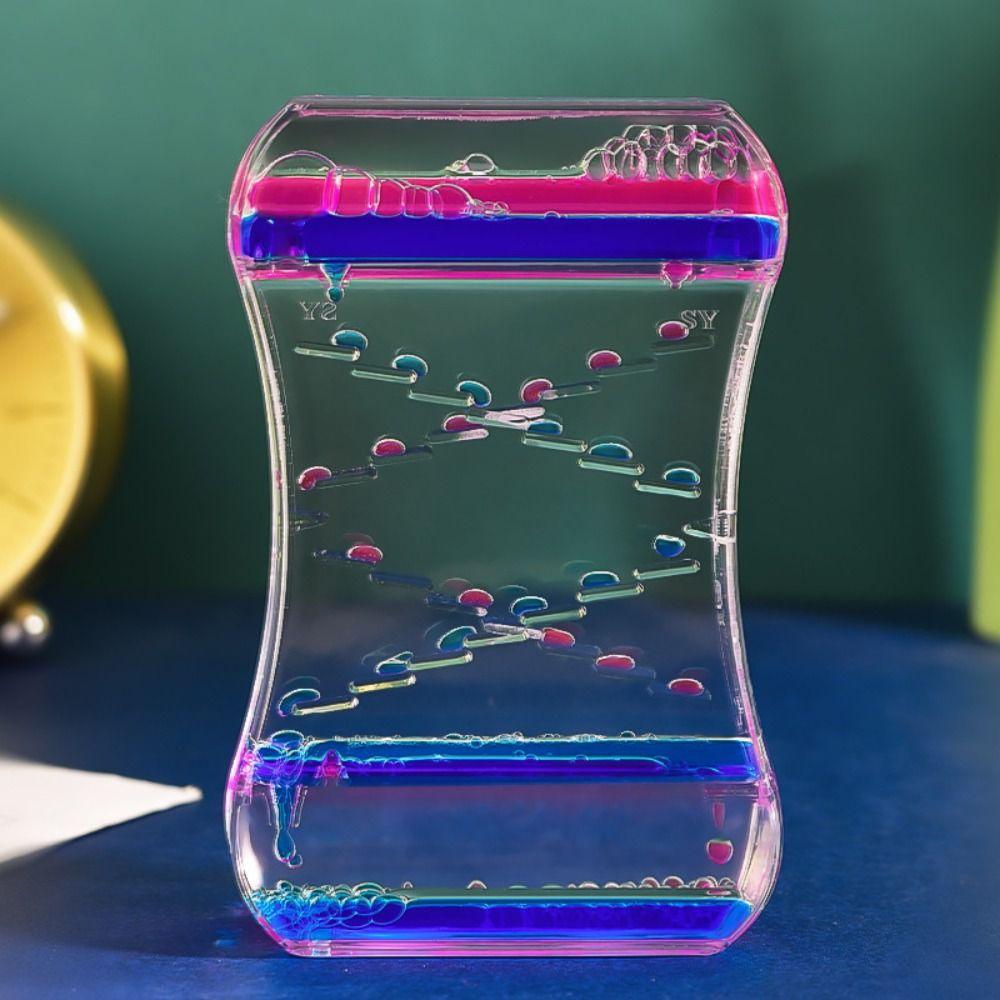 Accessories Liquid Timer Oil Hourglass Stress Reliever Toys Living Room Ornament Dripping Oil Slide