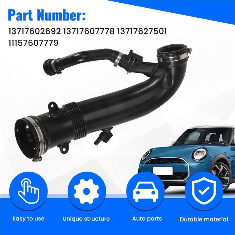 Car Turbo Charged Intake Pipe Air Intake Turbo Hose For-BMW Mini Cooper R55 R57 R59 R60 LCI 13717607778 13717627501-A09E