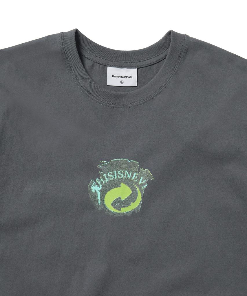 THISISNEVERTHAT Circulation Tee Dark Gray