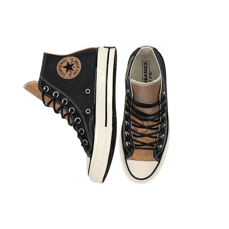 Converse Chuck 70 High Черный/Золотой/Эгрет 572265C