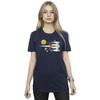 Star Wars Womens/Ladies The Mandalorian Cutout Ship Cotton Boyfriend T-Shirt