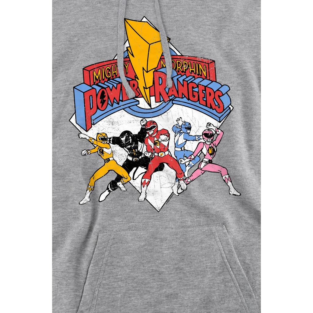 Power Rangers Мужская толстовка с капюшоном Retro Rangers