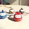 Gifts Car Key Door Key Charm Lucky Cat Keychains Maneki Neko Keyrings Pendant Bag Decoration