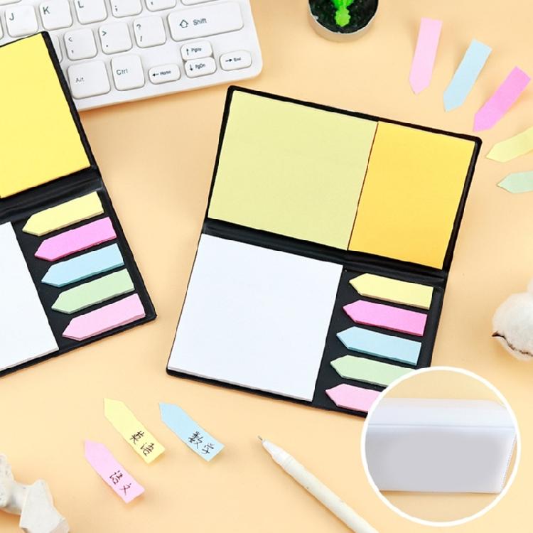 Repositionable and Writable Stick Index Tabs Book Tabs Flags Adhesive Page Markers, Colorful Stick Tabs for Notebooks