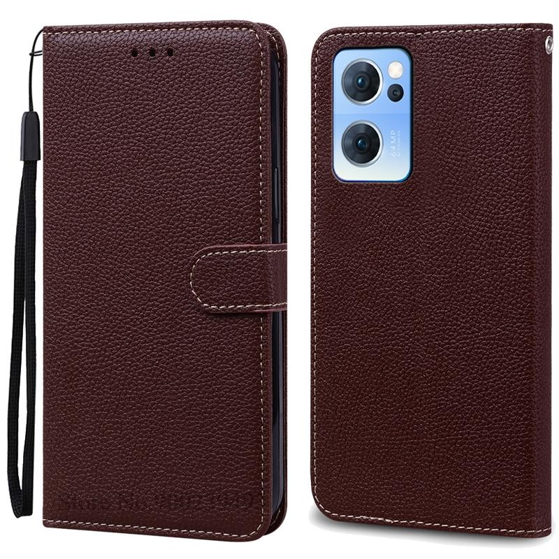 Чехол Reno7 для OPPO Reno 7 4G, мягкий силиконовый чехол-кошелек из кожи, флип-чехол для OPPO Reno 7 5G, чехол для телефона Reno 7 Pro 5G, чехол Funda