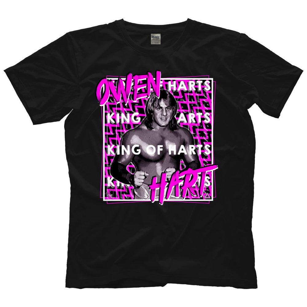2025 HOT SALE T SHIRTS King of Harts TShirt 00008355A Wrestling Sports TEE Famous Wrestler FANS Unisex clothes Streetwear