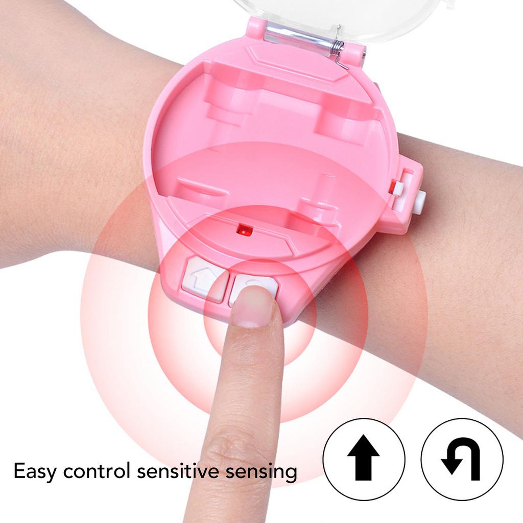 Remote Control Car Watch Toys Detachable USB Charging Wrist Racing Car Watch for Boys and Girls Birthday Gift