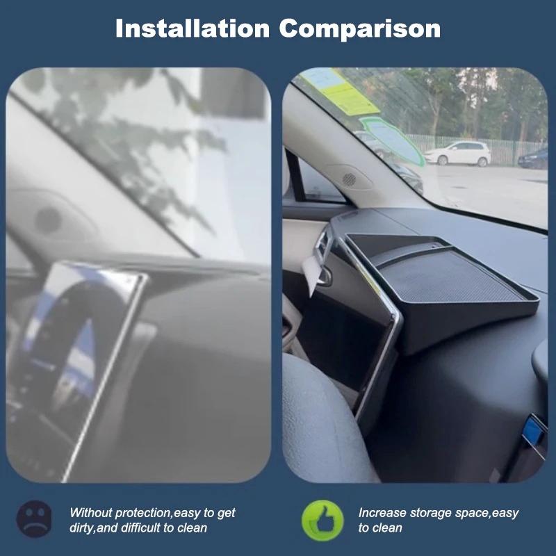 Для BYD Yuan UP EV 2024 2025 Силиконовый многофункциональный ящик для хранения Модифицированные аксессуары для интерьера автомобиля