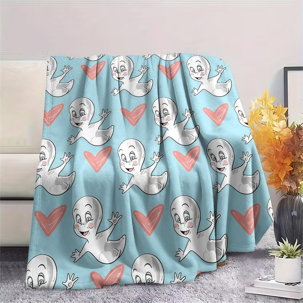 Casper Flannel Blanket, High quality Comfortable for All Seasons, Home Decor, Warmth and Comfort